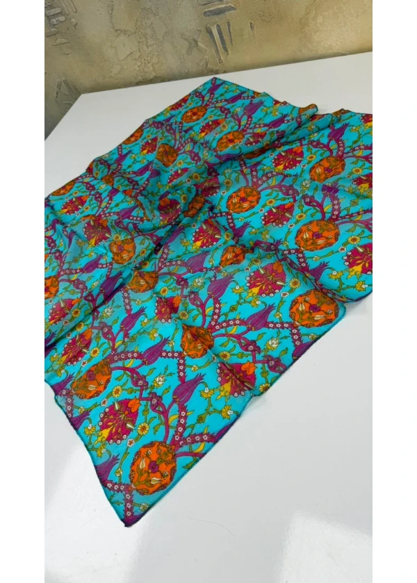 Organik Lalezar Pamuk Yazma 90cm