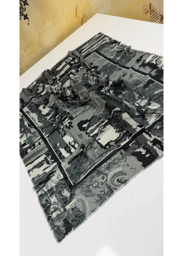 Karış Empirme Cotton Eşarp