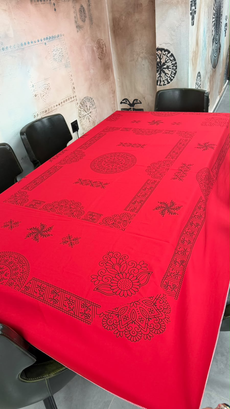 Lüx Dikdörtgen Kalite Serisi Masa Örtüsü