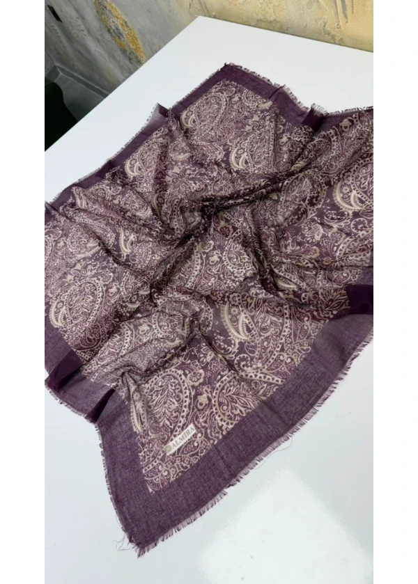 Helezon Empirme Cotton Flamlı Eşarp