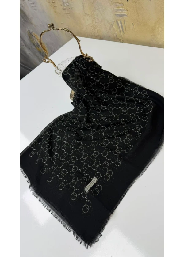 Zingir Empirme Cotton Flamlı Eşarp