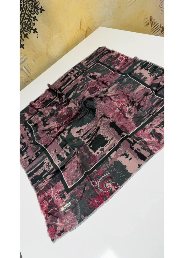 Karış Empirme Cotton Eşarp
