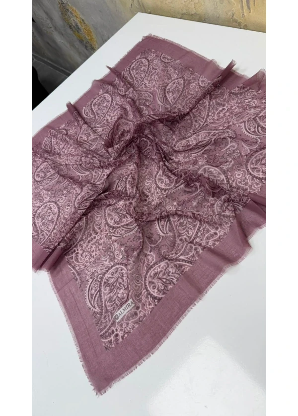 Helezon Empirme Cotton Flamlı Eşarp