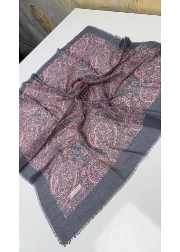 Helezon Empirme Cotton Flamlı Eşarp