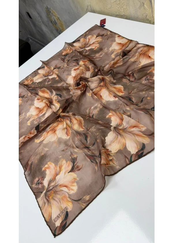 Çiçeklerin Işığı Soft Pamuk Eşarp