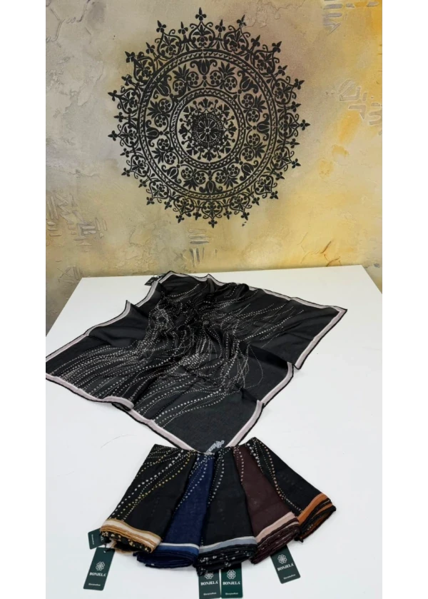 Bonjela Kırağı Soft Pamuk Eşarp