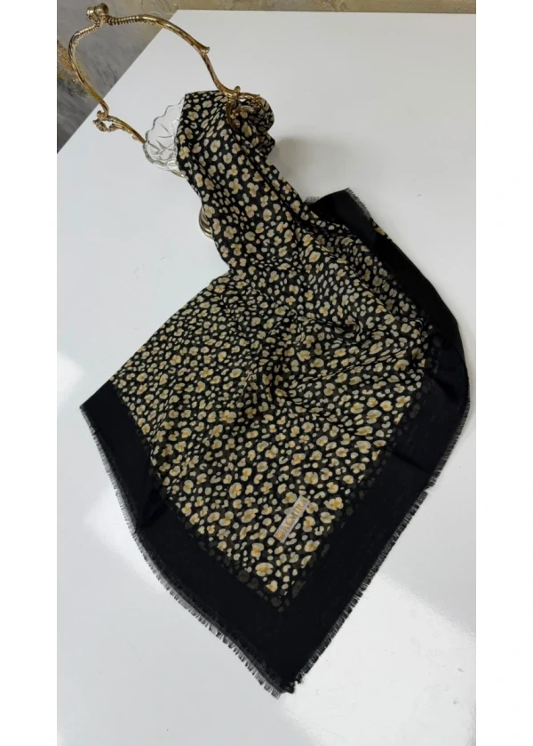Hücrenin Gizemi Empirme Cotton Flamlı Eşarp