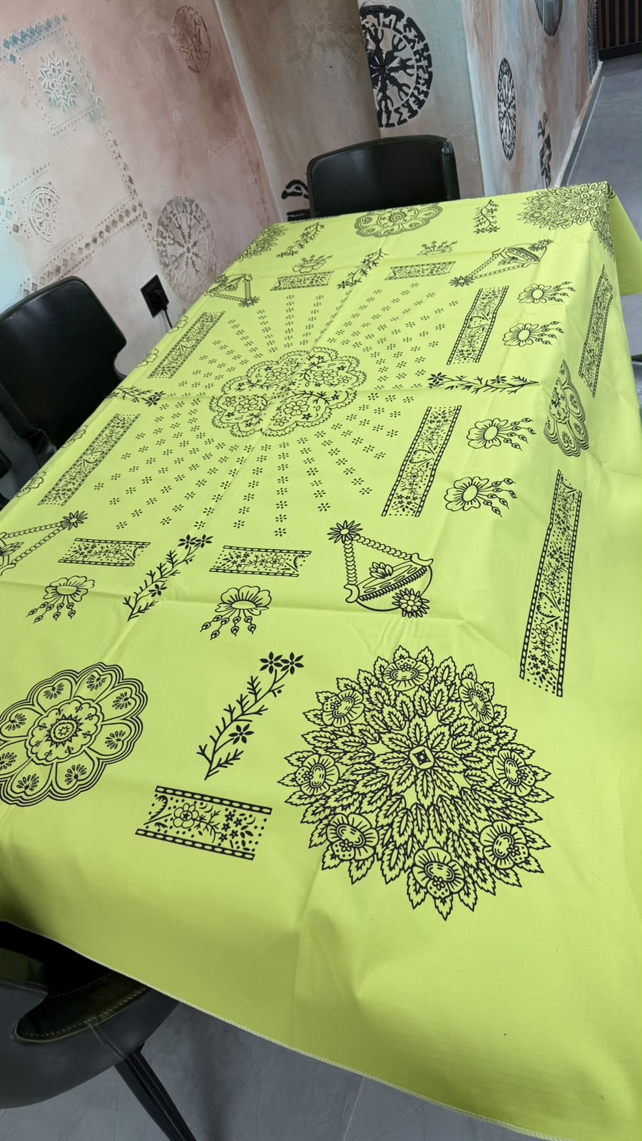 Dikdörtgen Masa Örtüsü 9