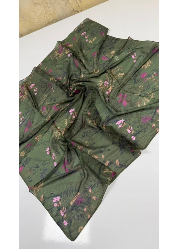 Aslı Empirme Cotton Eşarp