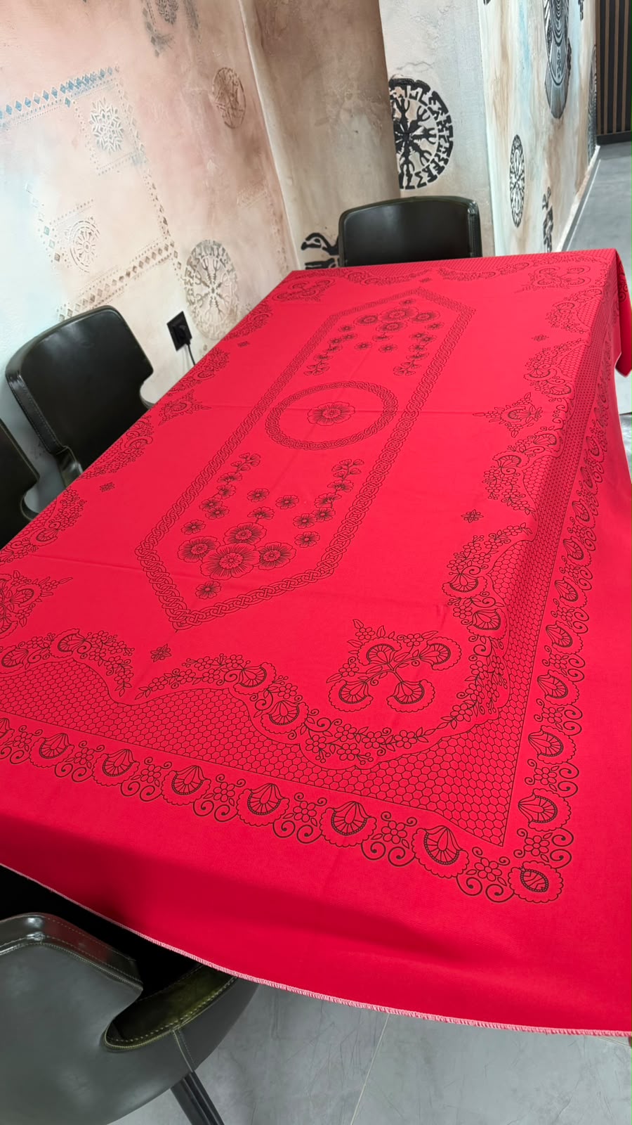 Dikdörtgen Masa Örtüsü 5