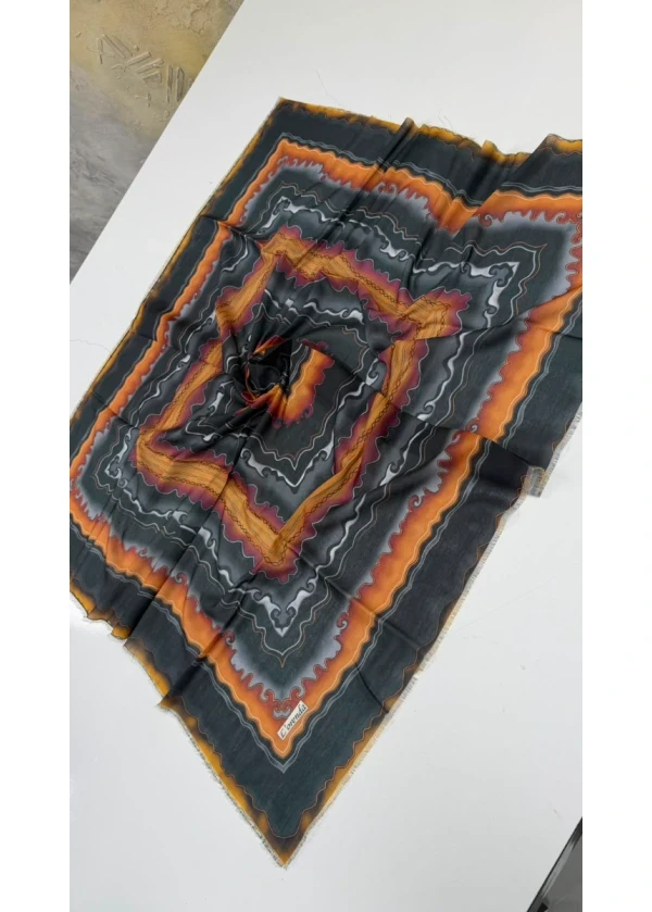 Alaz Empirme Cotton Eşarp Yazma