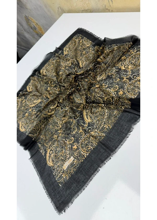 Helezon Empirme Cotton Flamlı Eşarp