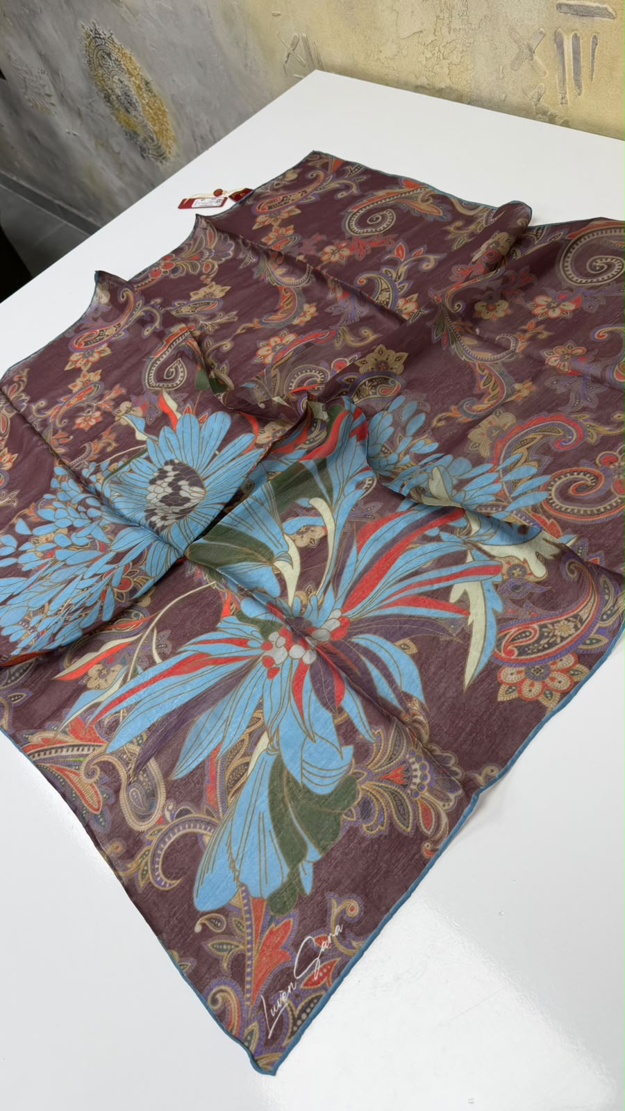 LuvenSara Velvet Touch Summer Eşarp