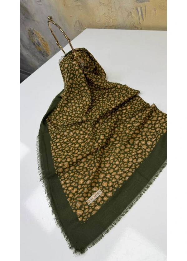 Hücrenin Gizemi Empirme Cotton Flamlı Eşarp