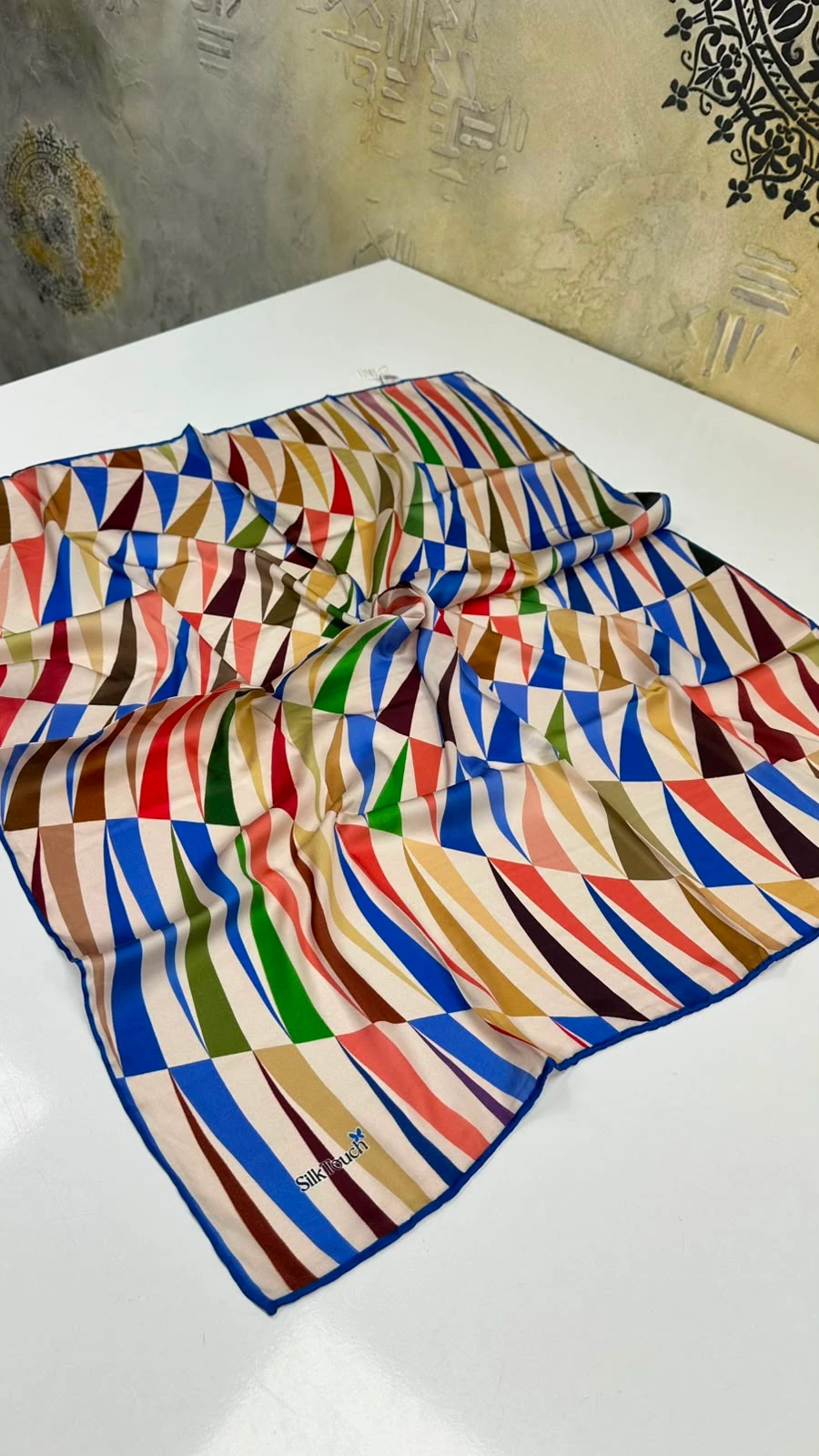 Silk Touch Kristal İpek Eşarp