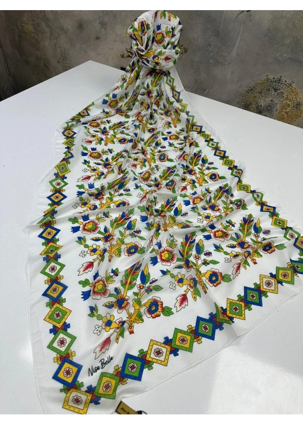 Çengelköy Desenli Soft Pamuk Şal