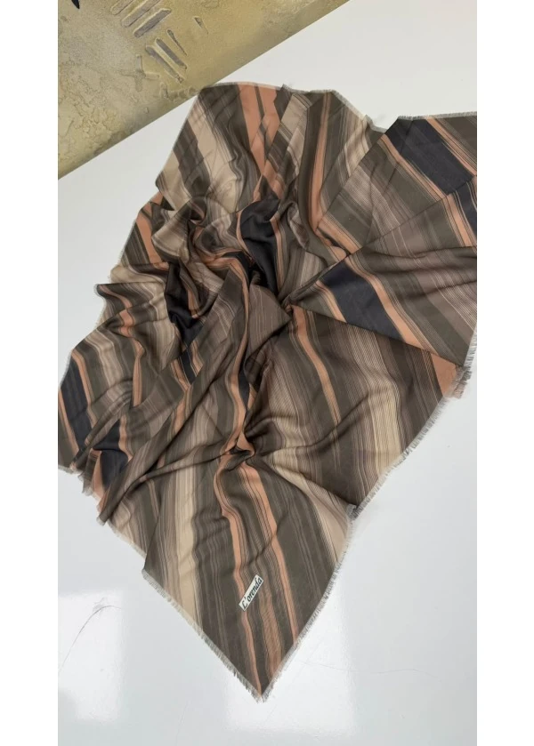 Dağ Esintisi Empirme Cotton Eşarp Yazma