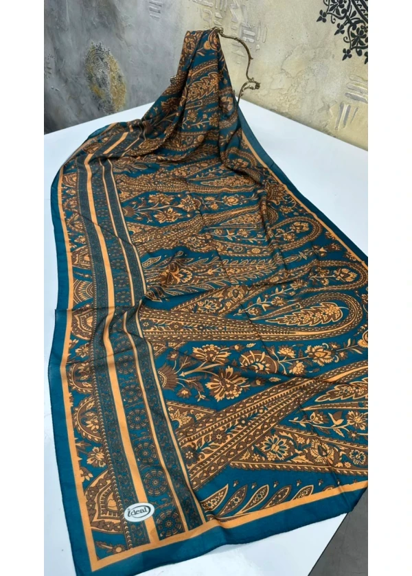 Kalp Kalbe Ahengi Soft Pamuk Şal