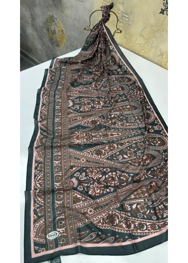 Kalp Kalbe Ahengi Soft Pamuk Şal