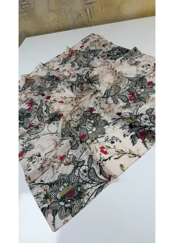 Aslı Empirme Cotton Eşarp
