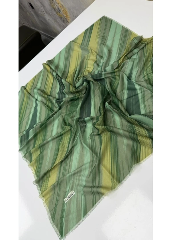 Dağ Esintisi Empirme Cotton Eşarp Yazma