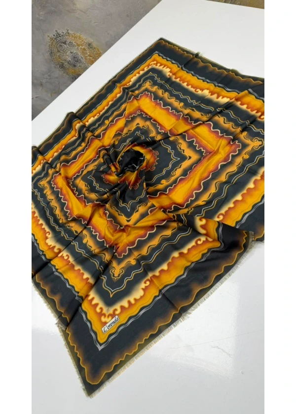 Alaz Empirme Cotton Eşarp Yazma