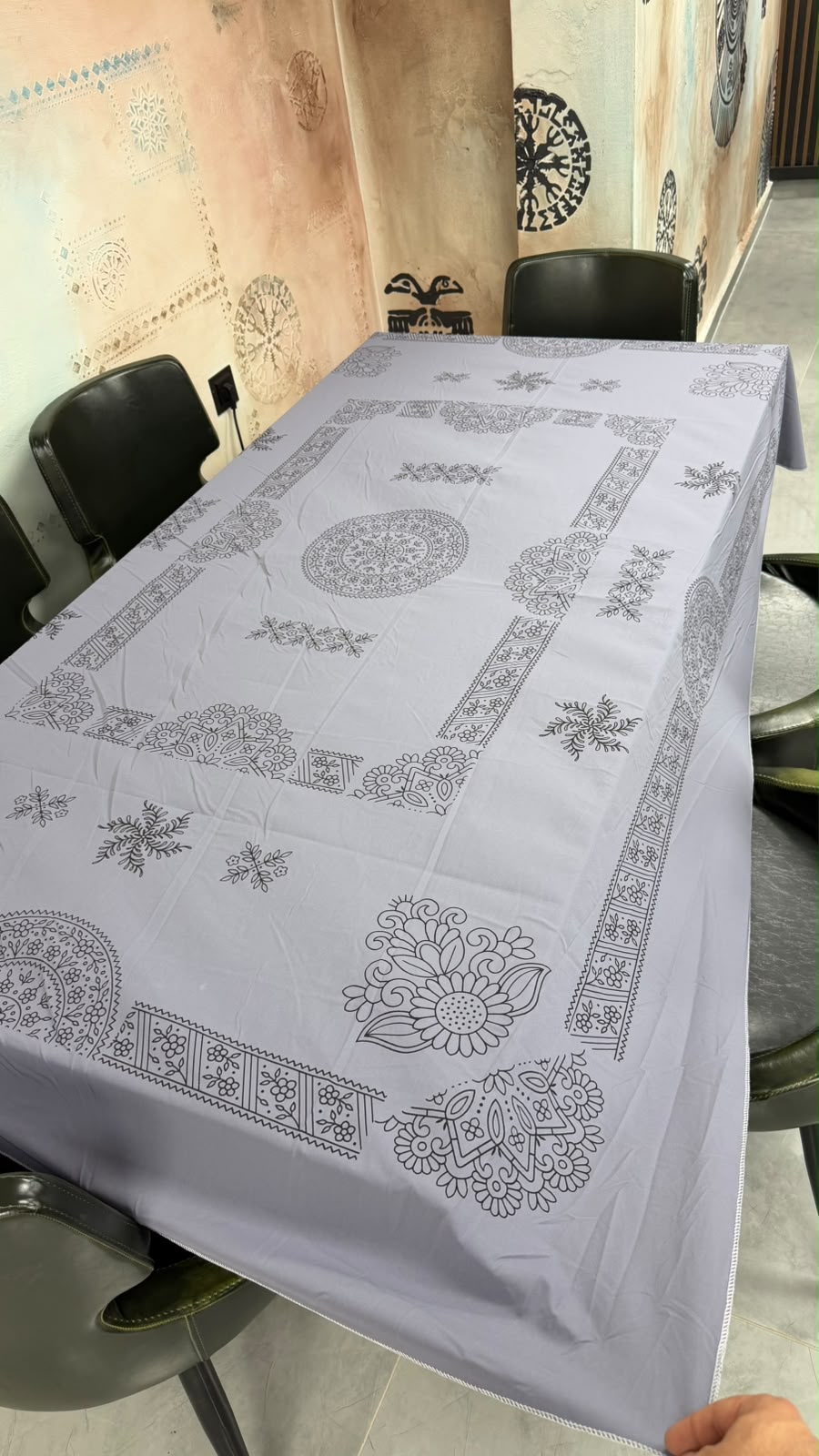 Lüx Dikdörtgen Kalite Serisi Masa Örtüsü