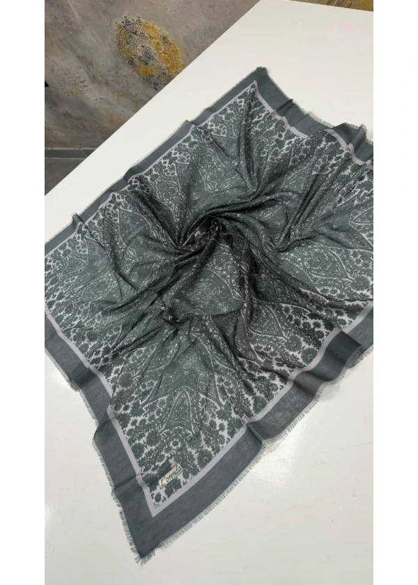 Baybayuk Empirme Cotton Eşarp Yazma