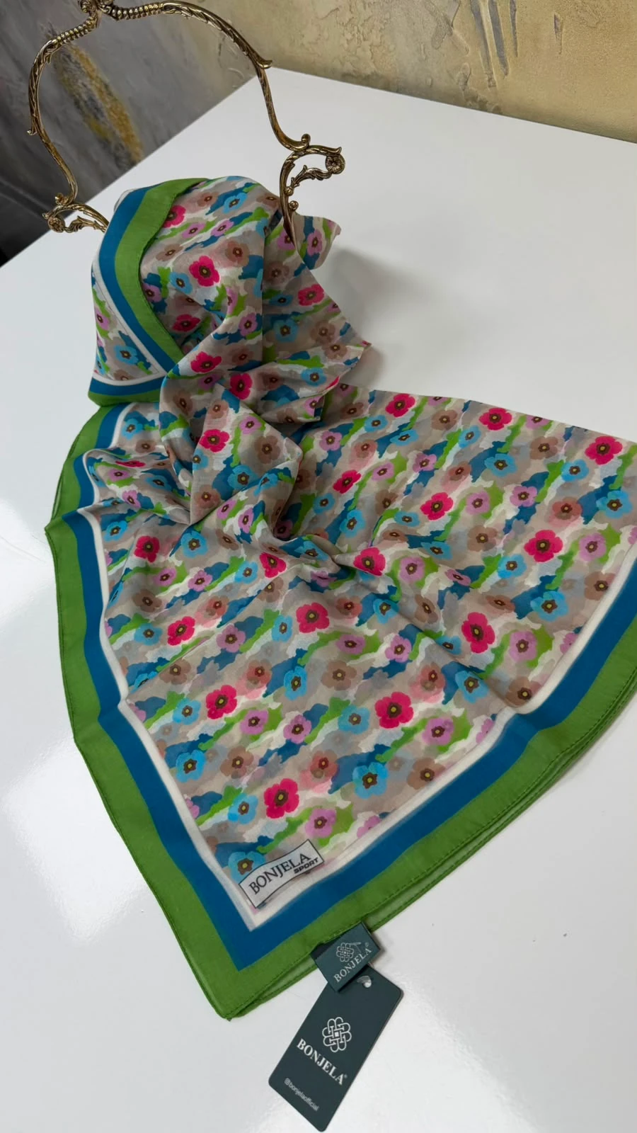 Bonjela Umay Sport Soft Pamuk Eşarp