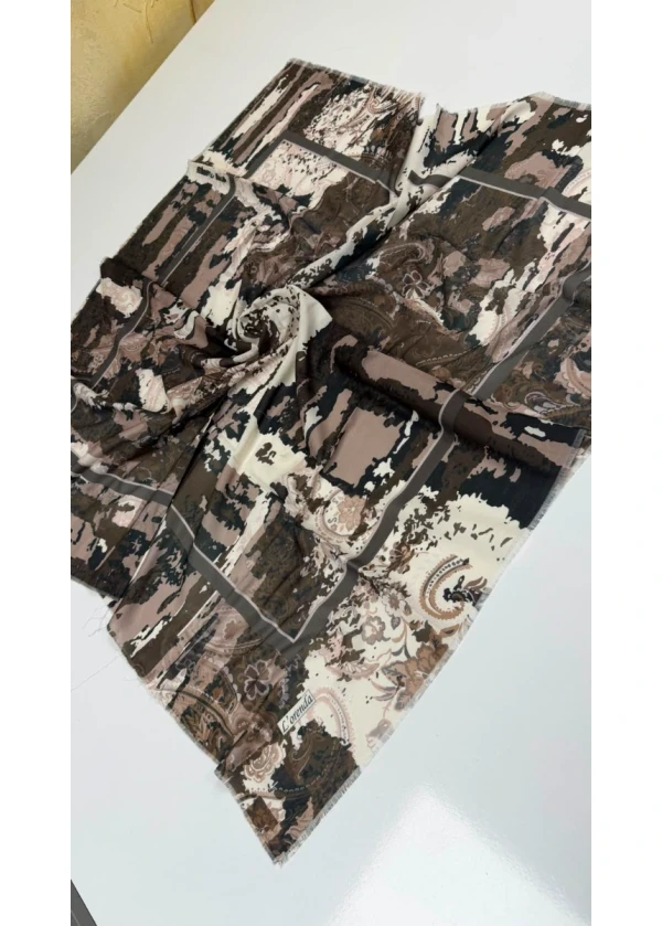 Karış Empirme Cotton Eşarp