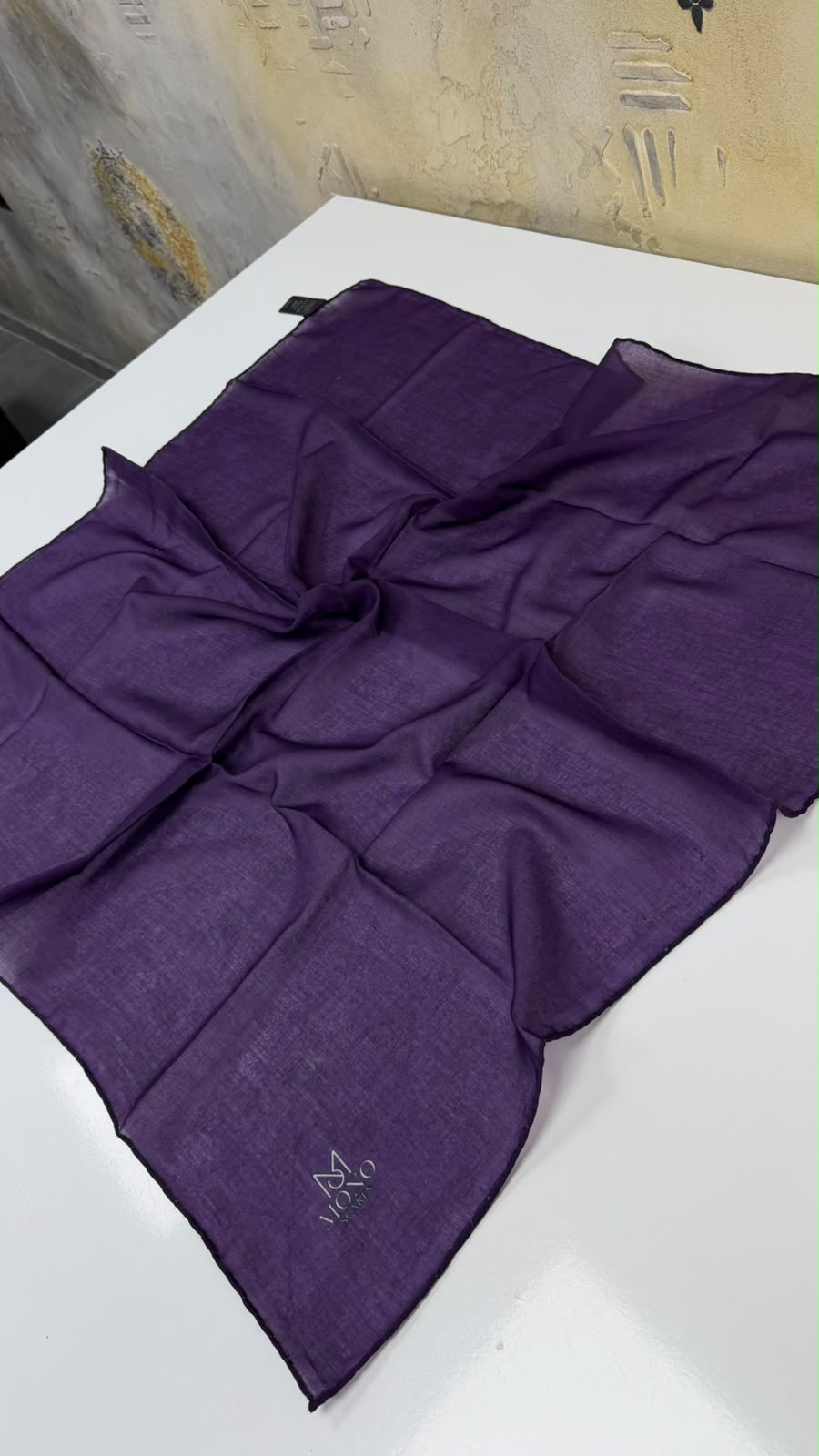 Mono Scarf Fehime Soft Pamuk Eşarp