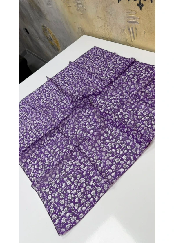 Organik Gelincik Pamuk Yazma 90cm