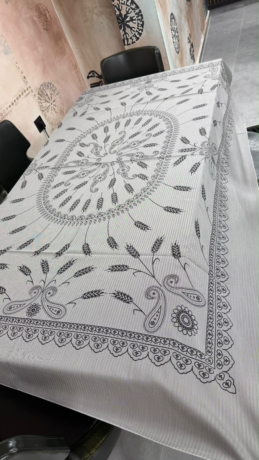 Dikdörtgen Masa Örtüsü 3