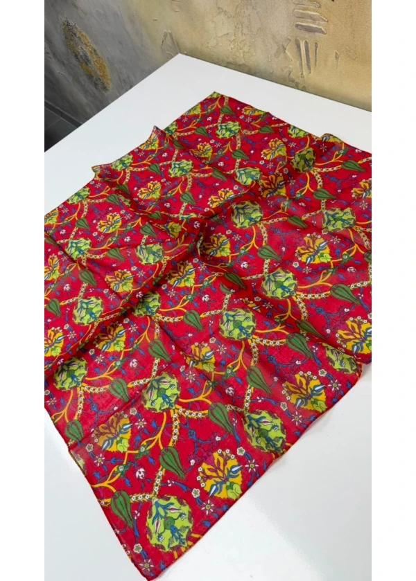 Organik Lalezar Pamuk Yazma 90cm